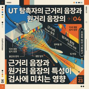ai thumbnail poster UT 탐촉자의 근거리 음장과 원거리 음장의 특성이 검사에 미치는 영향 1787325161