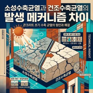 ai thumbnail poster 소성수축균열과 건조수축균열의 발생 메커니즘 차이 1788179371