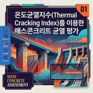 ai thumbnail poster 온도균열지수Thermal Cracking Index를 이용한 매스콘크리트 균열 평가 1788179596