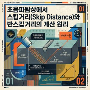 ai thumbnail poster 초음파탐상에서 스킵거리Skip Distance와 반스킵거리의 계산 원리 1787325251