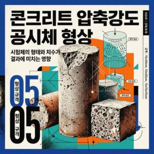 ai thumbnail poster 콘크리트 압축강도 공시체 형상 1787153662