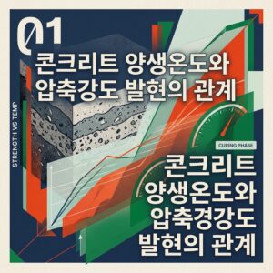 ai thumbnail poster 콘크리트 양생온도와 압축강도 발현의 관계 1787249149