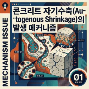 ai thumbnail poster 콘크리트 자기수축Autogenous Shrinkage의 발생 메커니즘 1788179107