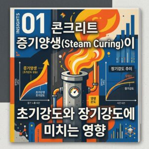 ai thumbnail poster 콘크리트 증기양생Steam Curing이 초기강도와 장기강도에 미치는 영향 1787249089