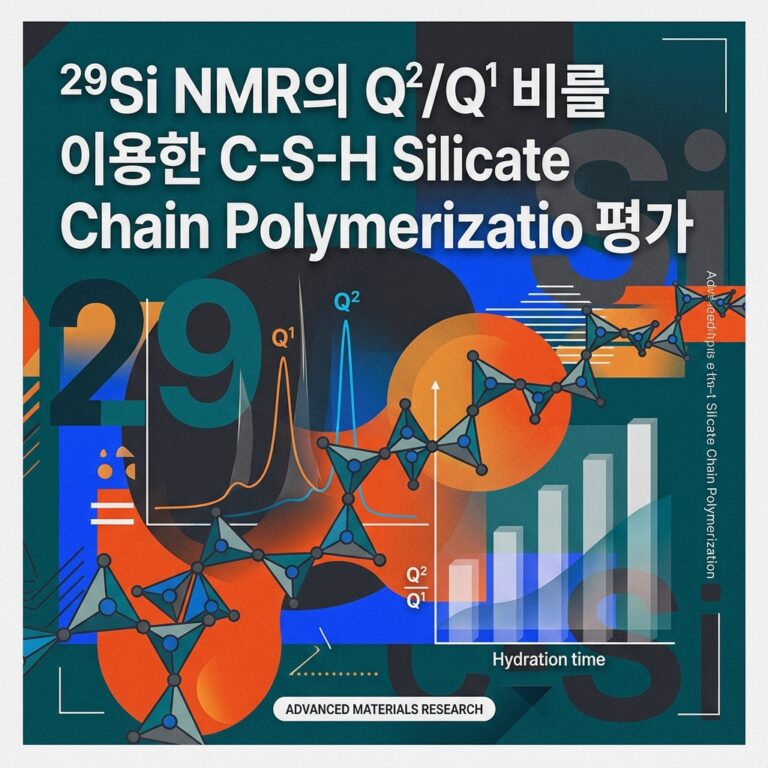 ai thumbnail poster 29Si NMR의 Q²Q¹ 비를 이용한 C S H Silicate Chain Polymerization 평가 1789563394