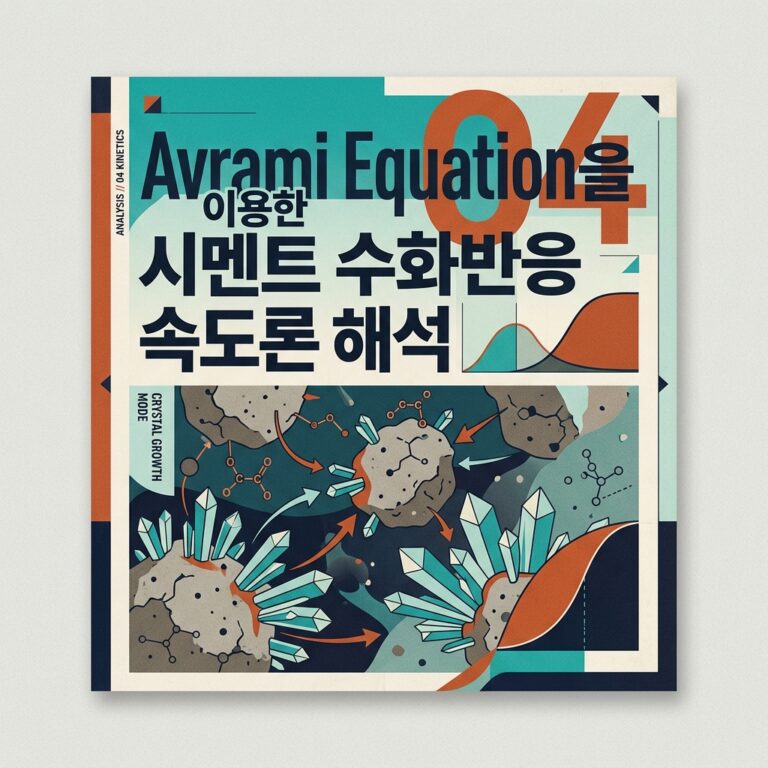 ai thumbnail poster Avrami Equation을 이용한 시멘트 수화반응 속도론 해석 1790141645