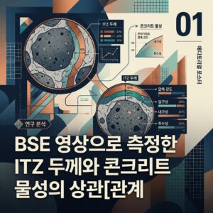 ai thumbnail poster BSE 영상으로 측정한 ITZ 두께와 콘크리트 물성의 상관관계 1789562828