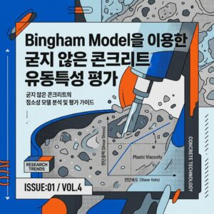 ai thumbnail poster Bingham Model을 이용한 굳지 않은 콘크리트 유동특성 평가 1788266362