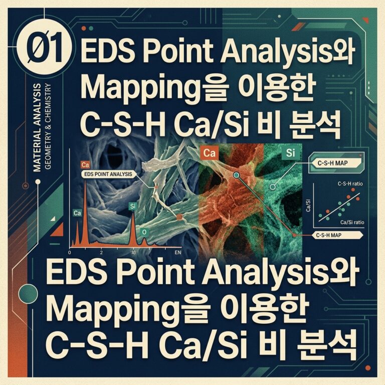 ai thumbnail poster EDS Point Analysis와 Mapping을 이용한 C S H CaSi 비 분석 1789562697