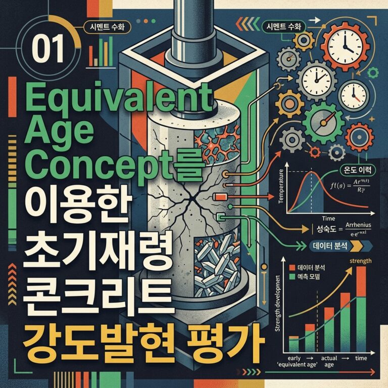 ai thumbnail poster Equivalent Age Concept를 이용한 초기재령 콘크리트 강도발현 평가 1790142238