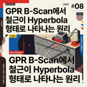 ai thumbnail poster GPR B Scan에서 철근이 Hyperbola 형태로 나타나는 원리 1789386366