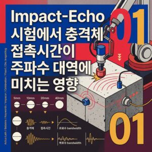 ai thumbnail poster Impact Echo 시험에서 충격체 직경과 접촉시간이 주파수 대역에 미치는 영향 1788922345