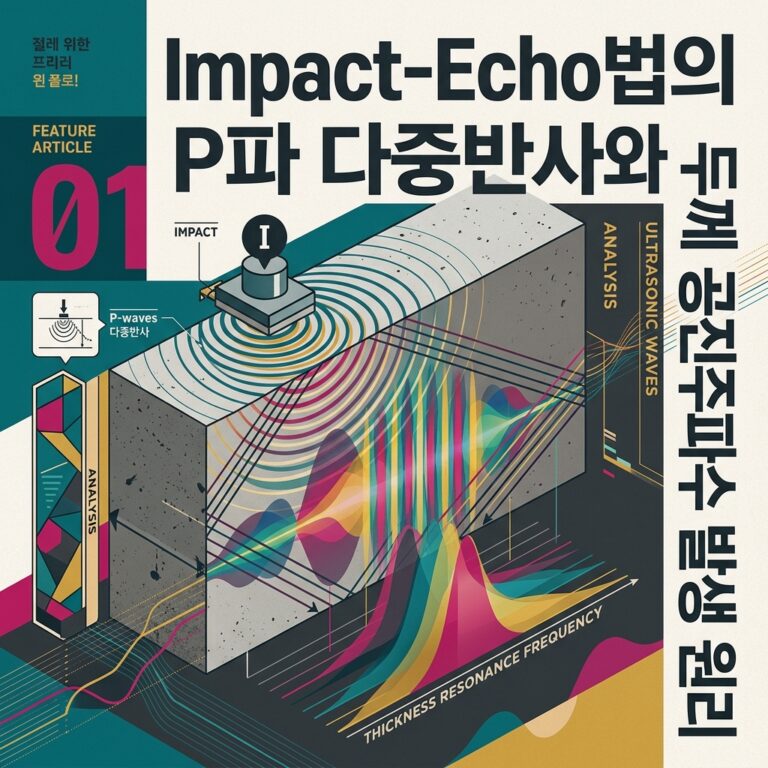 ai thumbnail poster Impact Echo법의 P파 다중반사와 두께 공진주파수 발생 원리 1788922176