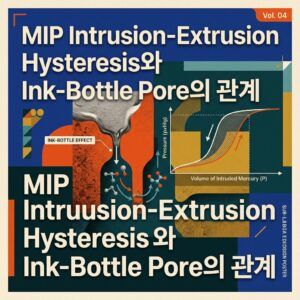 ai thumbnail poster MIP Intrusion Extrusion Hysteresis와 Ink Bottle Pore의 관계 1789562933