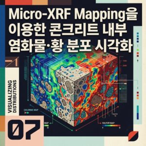 ai thumbnail poster Micro XRF Mapping을 이용한 콘크리트 내부 염화물·황 분포 시각화 1789563557