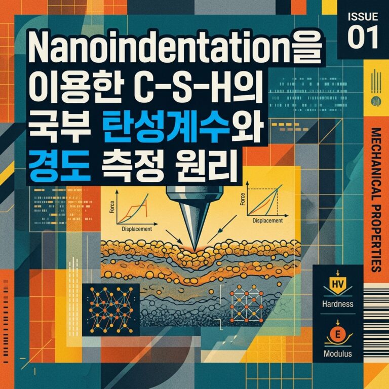 ai thumbnail poster Nanoindentation을 이용한 C S H의 국부 탄성계수와 경도 측정 원리 1789563257