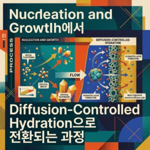 ai thumbnail poster Nucleation and Growth에서 Diffusion Controlled Hydration으로 전환되는 과정 1790141800