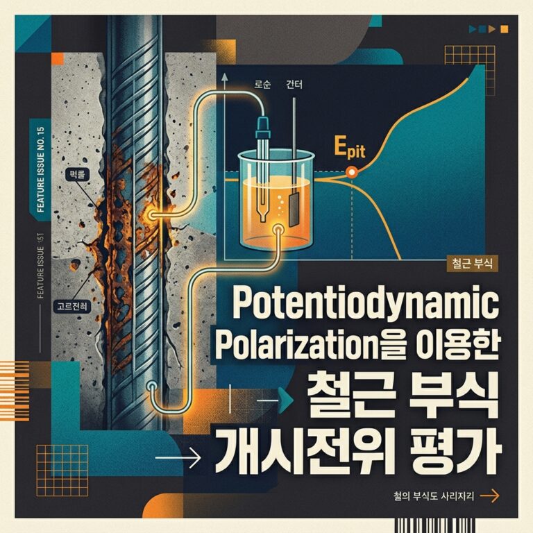 ai thumbnail poster Potentiodynamic Polarization을 이용한 철근 부식 개시전위 평가 1789472930