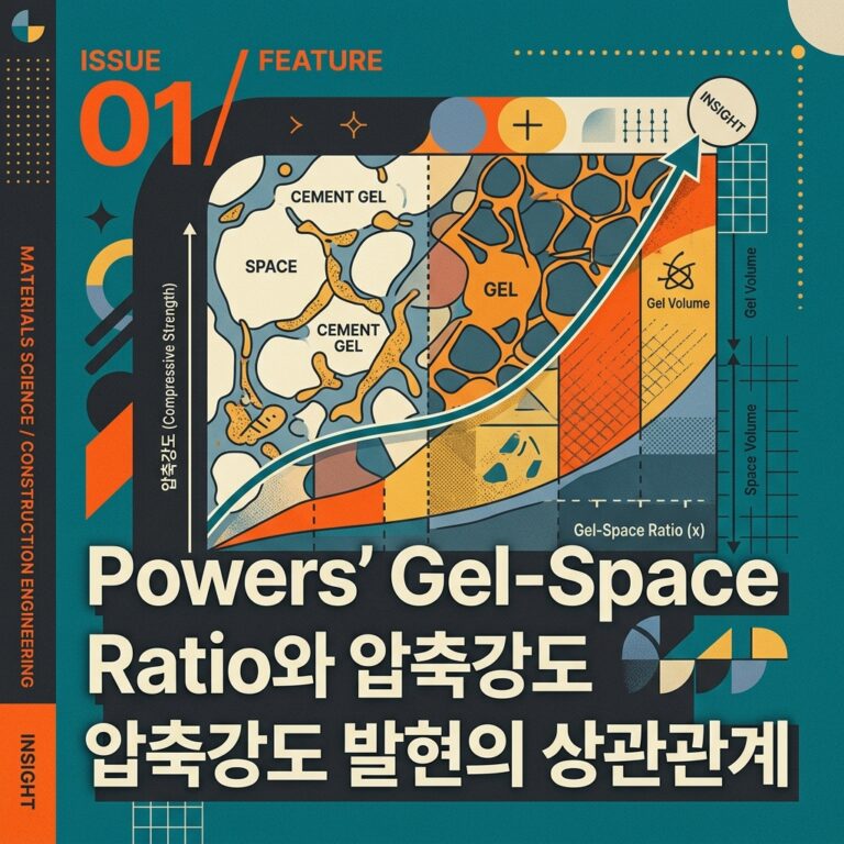 ai thumbnail poster Powers Gel Space Ratio와 압축강도 발현의 상관관계 1790142111