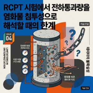 ai thumbnail poster RCPT 시험에서 전하통과량을 염화물 침투성으로 해석할 때의 한계 1788780317