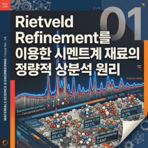 ai thumbnail poster Rietveld Refinement를 이용한 시멘트계 재료의 정량적 상분석 원리 1789562054