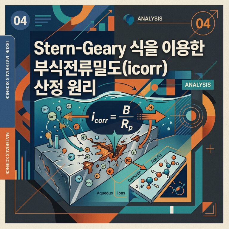 ai thumbnail poster Stern Geary 식을 이용한 부식전류밀도icorr 산정 원리 1789387049