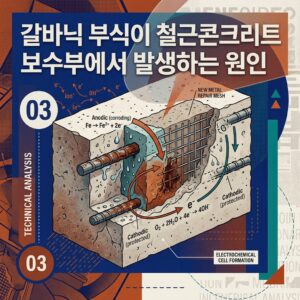 ai thumbnail poster 갈바닉 부식이 철근콘크리트 보수부에서 발생하는 원인 1788781147