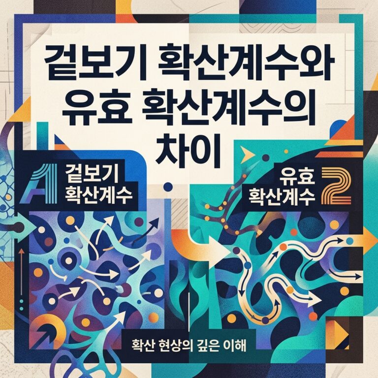 ai thumbnail poster 겉보기 확산계수와 유효 확산계수의 차이 1788780554