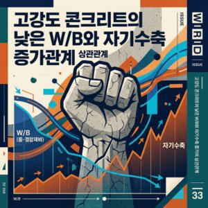 ai thumbnail poster 고강도 콘크리트의 낮은 WB와 자기수축 증가의 상관관계 1788266935