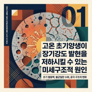 ai thumbnail poster 고온 초기양생이 장기강도 발현을 저하시킬 수 있는 미세구조적 원인 1790142470