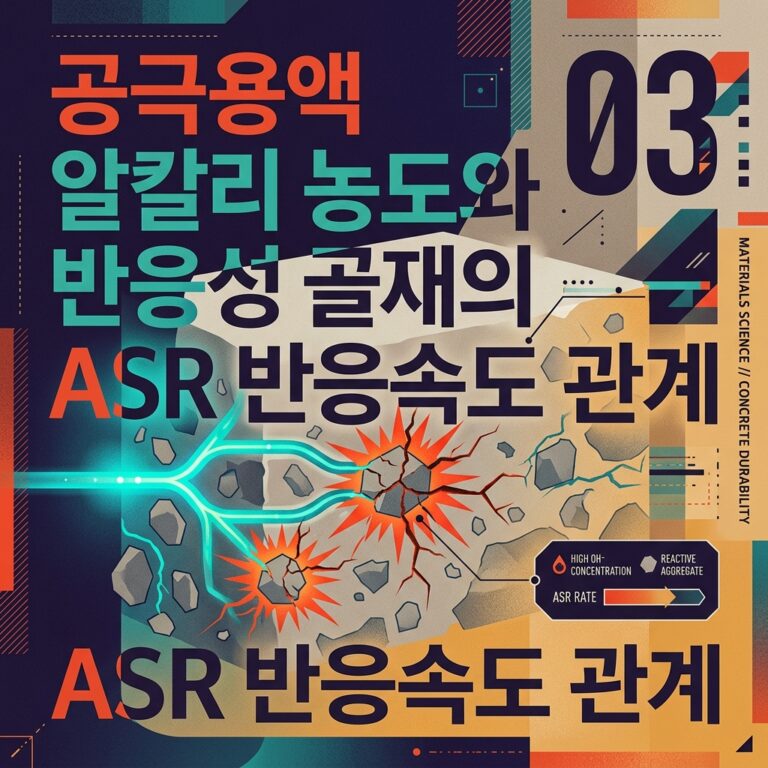 ai thumbnail poster 공극용액 알칼리 농도와 반응성 골재의 ASR 반응속도 관계 1789473300
