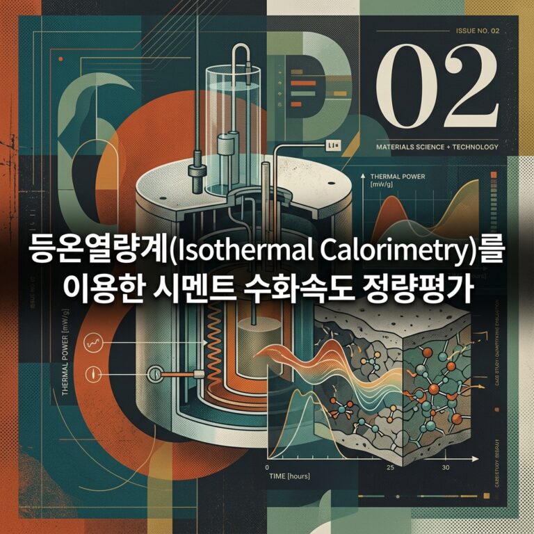 ai thumbnail poster 등온열량계Isothermal Calorimetry를 이용한 시멘트 수화속도 정량평가 1790141141