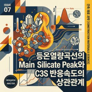 ai thumbnail poster 등온열량곡선의 Main Silicate Peak와 C3S 반응속도의 상관관계 1790141247