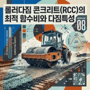 ai thumbnail poster 롤러다짐 콘크리트RCC의 최적 함수비와 다짐특성 1788267491