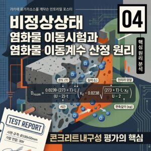 ai thumbnail poster 비정상상태 염화물 이동시험과 염화물 이동계수 산정 원리 1788780364