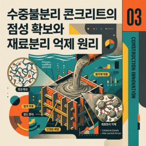 ai thumbnail poster 수중불분리 콘크리트의 점성 확보와 재료분리 억제 원리 1788267408