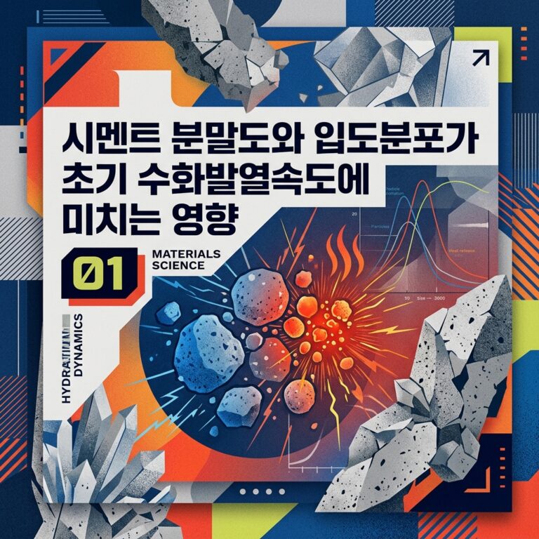 ai thumbnail poster 시멘트 분말도와 입도분포가 초기 수화발열속도에 미치는 영향 1790141500