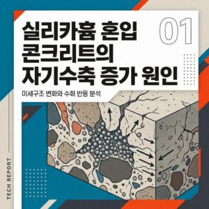 ai thumbnail poster 실리카흄 혼입 콘크리트의 자기수축 증가 원인 1788265837