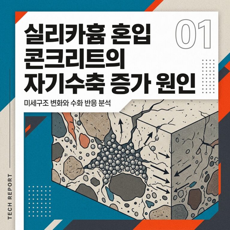 ai thumbnail poster 실리카흄 혼입 콘크리트의 자기수축 증가 원인 1788265837