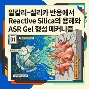 ai thumbnail poster 알칼리 실리카 반응에서 Reactive Silica의 용해와 ASR Gel 형성 메커니즘 1789473178