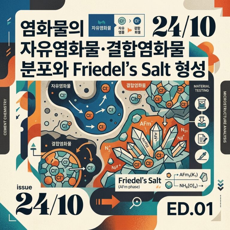 ai thumbnail poster 염화물의 자유염화물·결합염화물 분포와 Friedels Salt 형성 1788780410