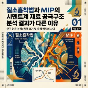 ai thumbnail poster 질소흡착법과 MIP의 시멘트계 재료 공극구조 분석 결과가 다른 이유 1789472254