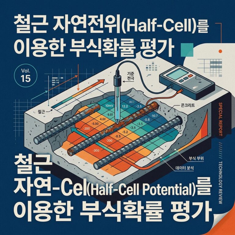 ai thumbnail poster 철근 자연전위Half Cell Potential를 이용한 부식확률 평가 1788780998
