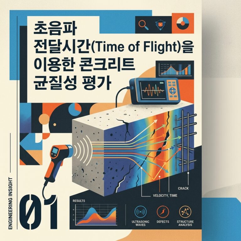 ai thumbnail poster 초음파 전달시간Time of Flight을 이용한 콘크리트 균질성 평가 1788921920