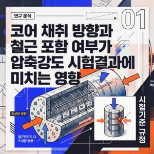 ai thumbnail poster 코어 채취 방향과 철근 포함 여부가 압축강도 시험결과에 미치는 영향 1788921510
