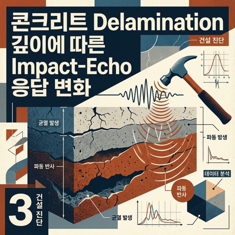 ai thumbnail poster 콘크리트 Delamination 깊이에 따른 Impact Echo 응답 변화 1789386012
