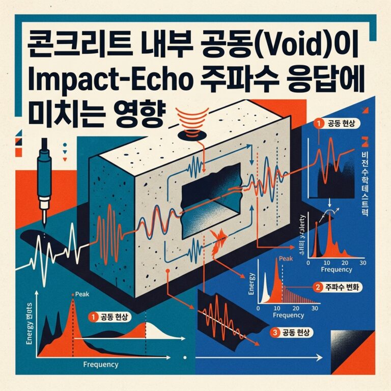 ai thumbnail poster 콘크리트 내부 공동Void이 Impact Echo 주파수 응답에 미치는 영향 1788922399