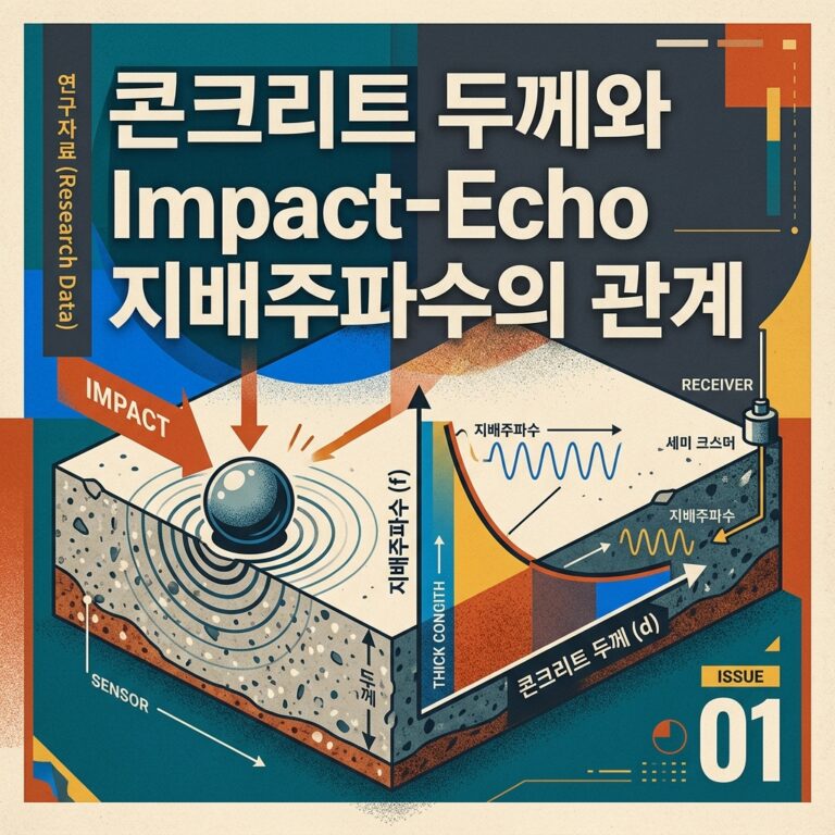 ai thumbnail poster 콘크리트 두께와 Impact Echo 지배주파수의 관계 1789385825