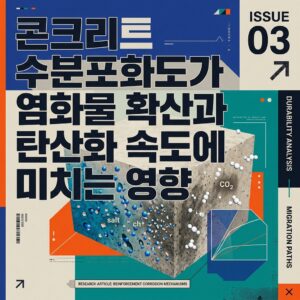 ai thumbnail poster 콘크리트 수분포화도가 염화물 확산과 탄산화 속도에 미치는 영향 1788780804