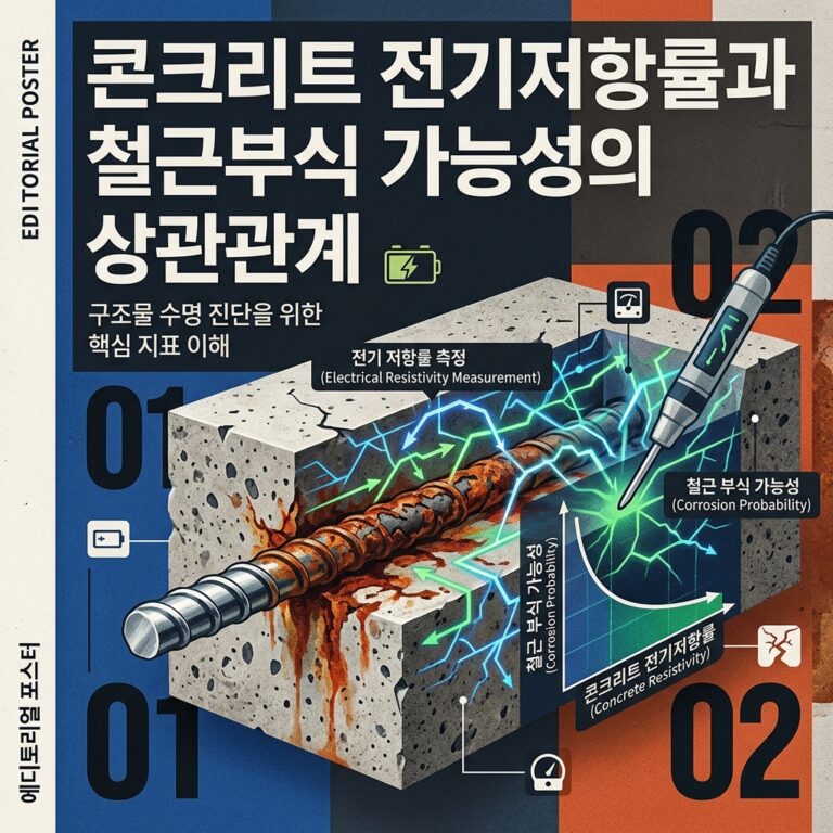 ai thumbnail poster 콘크리트 전기저항률과 철근부식 가능성의 상관관계 1788780217